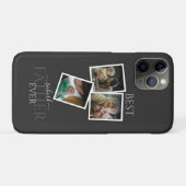3フォトコラージュパパ家族の思い出に残る父の日 Case-Mate iPhoneケース (裏面(横))