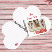 3フォトコラージュフローラモダンマエレガントザー日 ノートブック