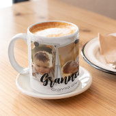 3フォトコラージュモダンファエレガントミリ愛 コーヒーマグカップ