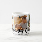 3フォトコラージュモダンファエレガントミリ愛 コーヒーマグカップ (中央)