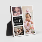 3フォトコラージュ新父ハッピーファースト・ファースト・ファーザー フォトプラーク (正面)