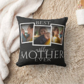 3フォトコラージュ母の家族が思い出に残る母の日 クッション (ブランケット)
