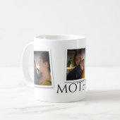 3フォトコラージュ母の家族が思い出に残る母の日 コーヒーマグカップ (正面左)