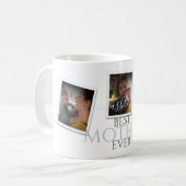 3フォトコラージュ母の家族が思い出に残る母の日 コーヒーマグカップ (正面左)