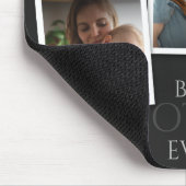 3フォトコラージュ母の家族が思い出に残る母の日 マウスパッド (コーナー)