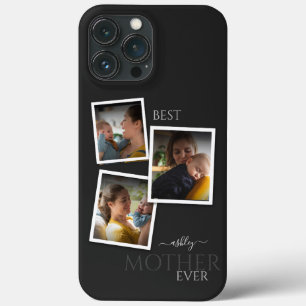 3フォトコラージュ母の家族が思い出に残る母の日 iPhone 13 PRO MAXケース