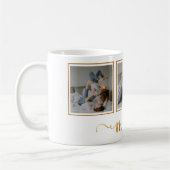 3フォトコラージュ母の日ギフトマグ コーヒーマグカップ (左)