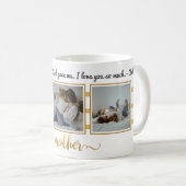 3フォトコラージュ母の日ギフトマグ コーヒーマグカップ (正面右)