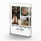 3フォトコラージュ結婚の記念日引用文 フォトブロック (右)