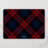 3フォトスパークルメリークリスマス金ゴールド 箔シーズンカード (裏面)