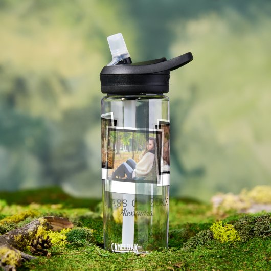 3フォトスパーソナライズされたナップショットのフレームの卒業 ウォーターボトル (アウトドア)