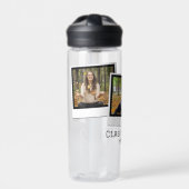 3フォトスパーソナライズされたナップショットのフレームの卒業 ウォーターボトル (正面)