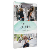 3フォトターコイズ水色 クリップボード (右)