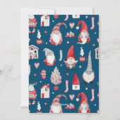 3フォトハッピーホリデーズクリスマス格言 シーズンカード (裏面)