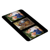 3フォトファミリーコラージュカスタム マグネット (右側)