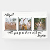 3フォトプロムまたはHOCOプロポーザルかわいいプロポーザルアイディア 横断幕 (横)