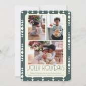 3フォトホリデーすてきズクリスマス シーズンカード (正面)