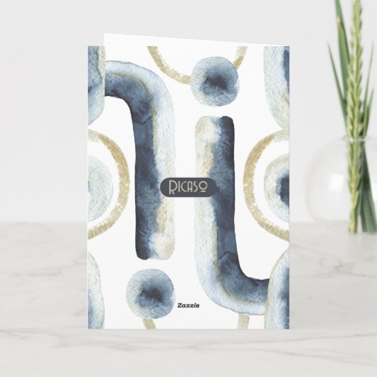 3フォトホリデーすてきズクリスマス シーズンカード (裏面)