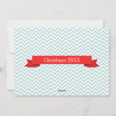 3フォトホリデーJoy Snowflake写真 シーズンカード (裏面)