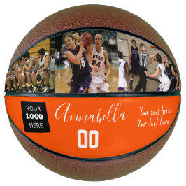 3フォトロゴメッセージプレーヤーの名前と番号 バスケットボール