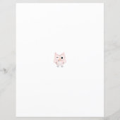 3フクロムピンク大理石デザイン縁ど書き紙 (裏面)