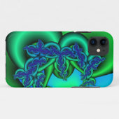 3フラクタルアートiPhoneのカスタムパワー5ケース Case-Mate iPhoneケース (裏面(横))