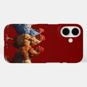 3フランスの人の信仰の希望チャリティーがV2をカット Case-Mate iPhoneケース (裏面 (横))