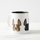 3フレンチ·マグ ツートーンマグカップ (正面左)