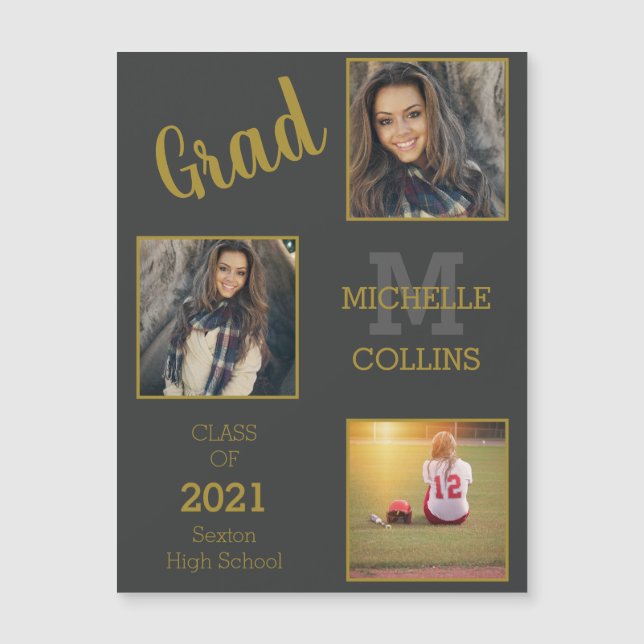 3フレームシンプル卒業 (正面)