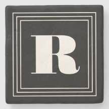 3フレームモノグラム |黒と白