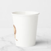 3ブラウンバルーン付きライオン1st誕生日 紙コップ (左)