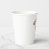 3ブラウンバルーン付きライオン1st誕生日 紙コップ (右)