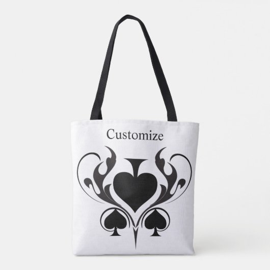 3ブラックスペードズトリバルサンダー_コーブ トートバッグ (裏面)