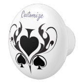 3ブラックスペードトライバルサンダー_コーブ セラミックノブ (右)