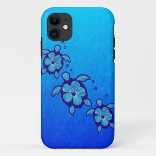 3ブルーホヌウタートルズ iPhone 11 ケース