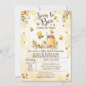 3ベビーシャワー招待状の家族に近い 招待状 (正面)