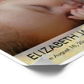 3ベビーモダンフォトぶら下がったモンタージュ ポスター (角)