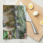 3ベビーGroundhogs キッチンタオル (四つ折り)