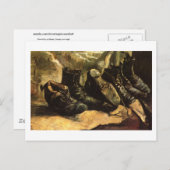 3ペアの靴(F332)ヴァンゴッホファインアート ポストカード (正面/裏面)