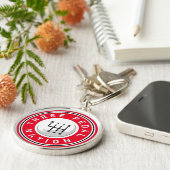 3ペダル民族キーチェーン キーホルダー (側面)