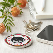 3ペダル民族キーチェーン キーホルダー (側面)