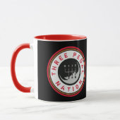 3ペダル民族マグ マグカップ (左)