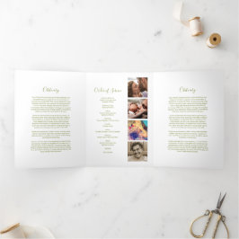 3ページ葬祭命令 |メモリアルプログラム 三つ折り招待状