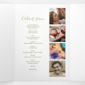 3ページ葬祭命令 |メモリアルプログラム 三つ折り招待状 (内部中)