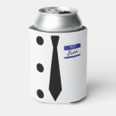 3ホールパンチジム衣装簡単ハロウィーンTシャツ.pn 缶クーラー (缶裏面)