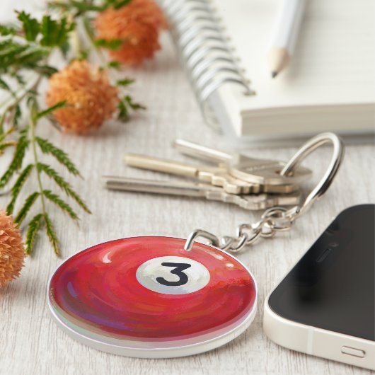 3ボール キーホルダー (正面右)