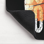 3ポイントショットバスケットボールグラフィック – ダウンタウン マウスパッド (コーナー)