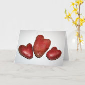 3ポテトハートザポテトファミリー カード (黄色い花)