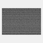 3ポーハロウィーンゴシックコラージュエフエメラシート ラッピングペーパーシート (正面3)