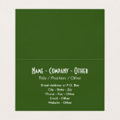 3マスの皮技術-フライフィッシング 名刺 (内部フラット)